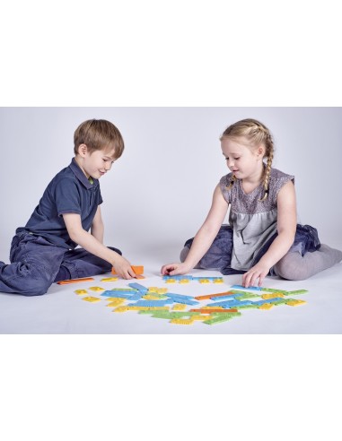 Set de 57 ladrillos para aprender a contar del 0 al 3999