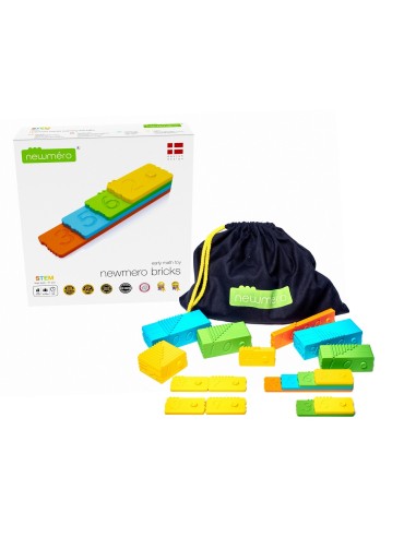 Set de 57 ladrillos para aprender a contar del 0 al 3999