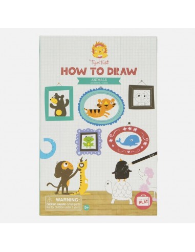 Set para aprender a dibujar animales