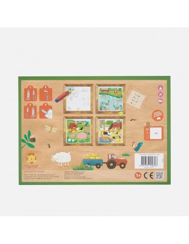 Pintura mágica Granja