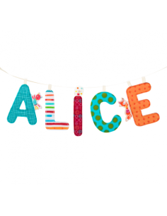 Cinta de tela para letras