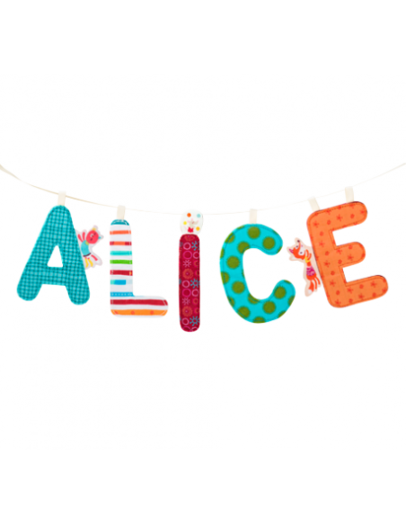 Cinta de tela para letras