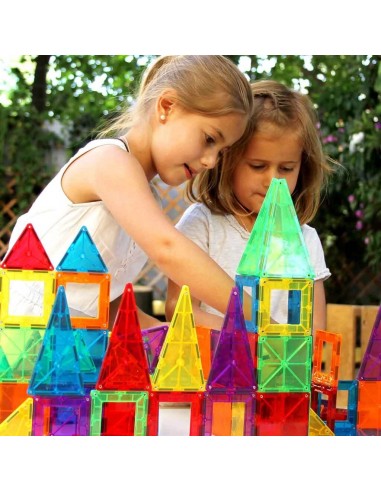 60 piezas magnéticas de construcción Imanix