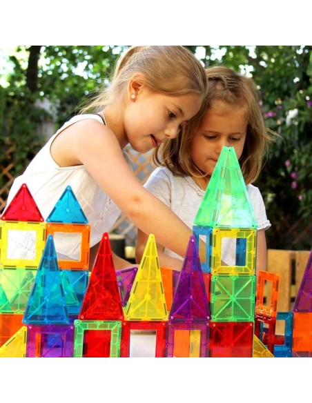 60 piezas magnéticas de construcción Imanix