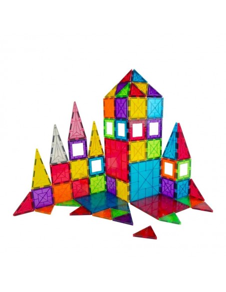 60 piezas magnéticas de construcción Imanix