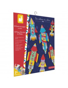Cohetes de papel