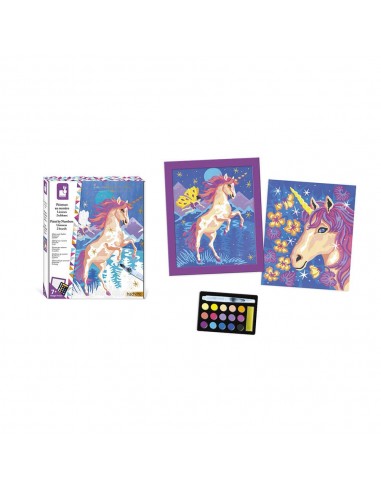 Set para pintar por números Unicornios