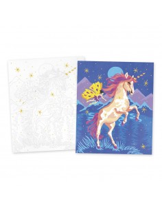 Set para pintar por números Unicornios 2