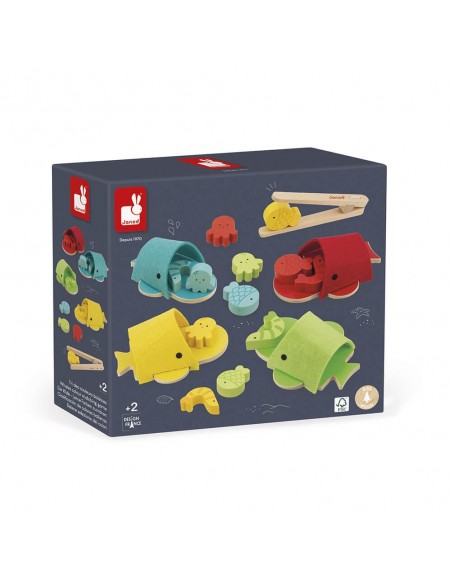 Juego de clasificación de colores Ballenas