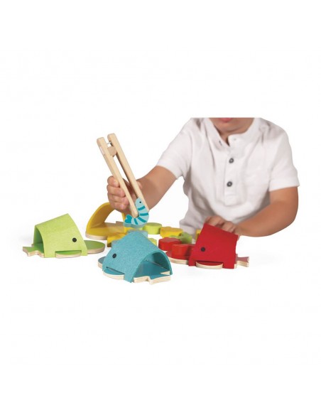 Juego de clasificación de colores Ballenas