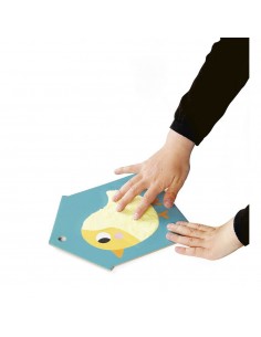 Set de tarjetas táctiles de animales de la granja 2