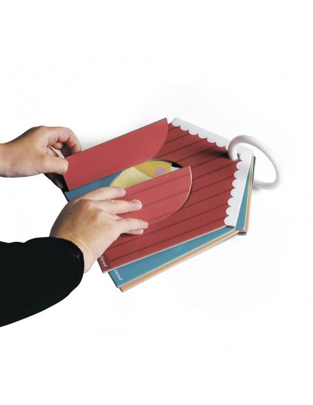 Set de tarjetas táctiles de animales de la granja