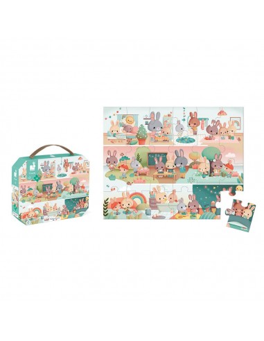 Puzle Un día, de 24 piezas