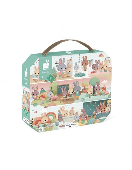 Puzle Un día, de 24 piezas