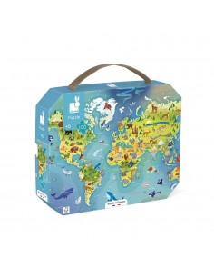 Puzle El mundo, de 100 piezas