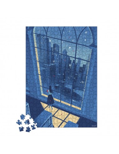 Puzle Noche azul, de 500 piezas