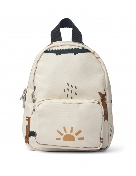 Mini mochila Saxo - modelo Aussie, color beige