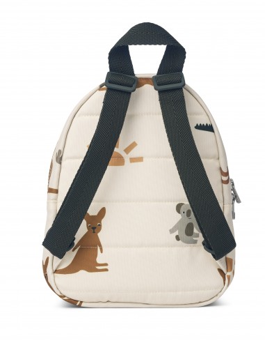 Mini mochila Saxo - modelo Aussie, color beige