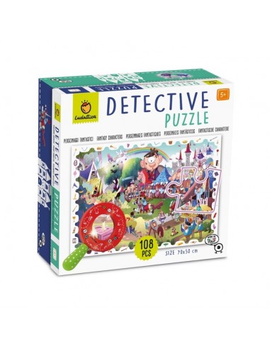 Puzle de Detective Personajes fantásticos, de 108 piezas