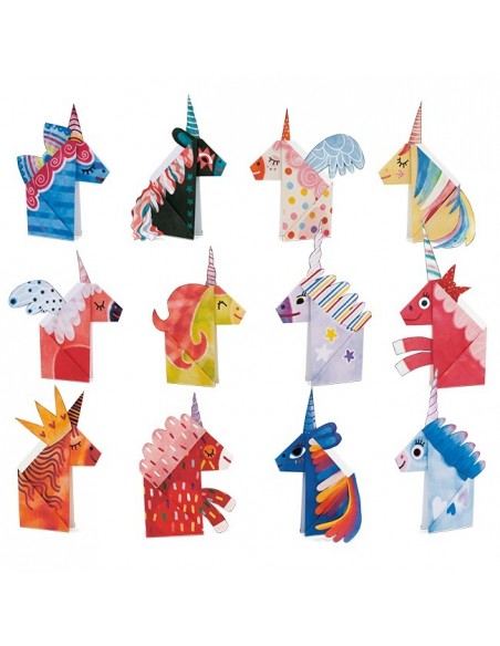 Origami de unicornios