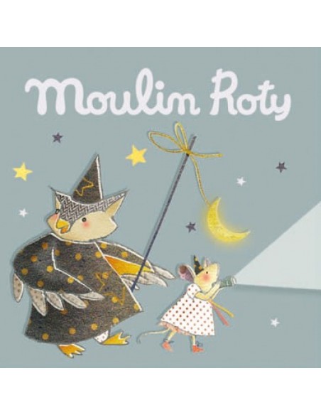 Caja gris con 3 discos para linterna Érase