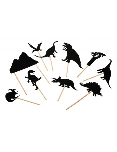 Juego de sombras Dinosaurios