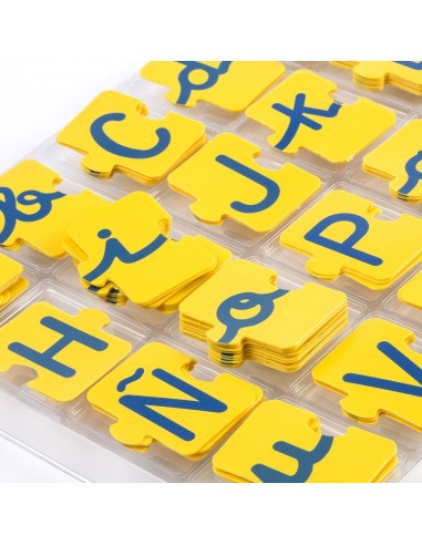 Abecedario reversible mayúsculas y minúsculas