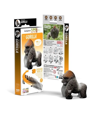 Eugy puzle 3D Gorila