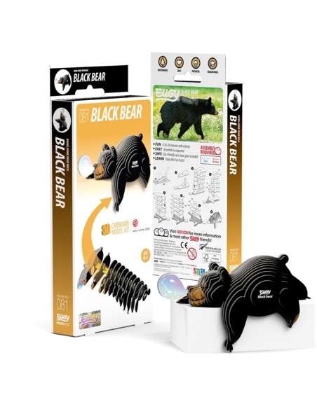 Eugy puzle 3D Oso negro